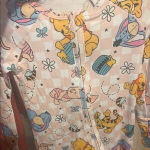 Disney Pastel Baby Romper with Winnie the Pooh